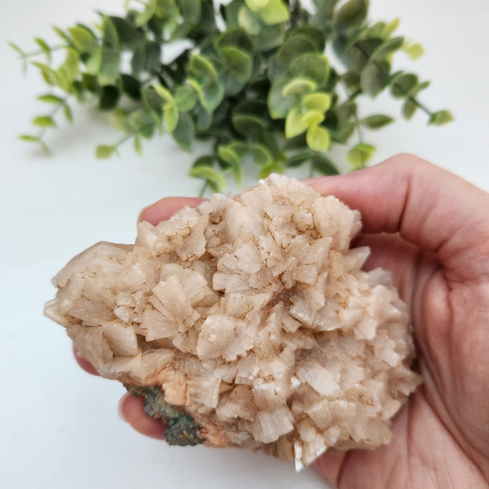 Heulandite with stand - raw cluster specimen - crystals gemstone rock